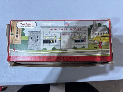 Original Early PLASTICVILLE --  U S POST OFFICE KIT in box --