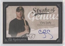 2007 UD Masterpieces Stroke of Genius Chris Duffy #SG-CD Auto 0i0