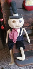 Primitive Snowman Doll