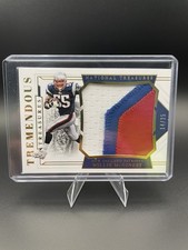 2018 Panini National Treasures Game Used Willie McGinest /25 Patriots