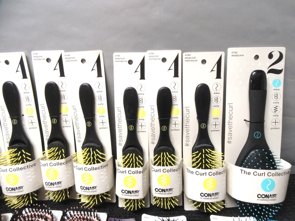 Lote de 36 cepillos de pelo nuevos de marca ¡¡Lote al por mayor!! Leer descripción ¡Ver fotos!! Foto 3 de 4