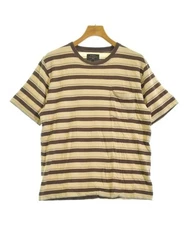 BEAMS PLUS T-shirts/Cut & Sewns BeigexBrown(Border) M 2200590836173
