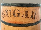 American, Painted Staved Sugar Bucket — photo 3