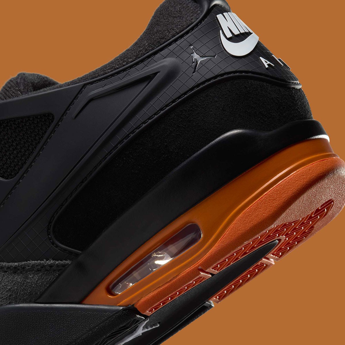 Nike Air Jordan 4 RM Black Starfish Orange Anthracite HF8126 