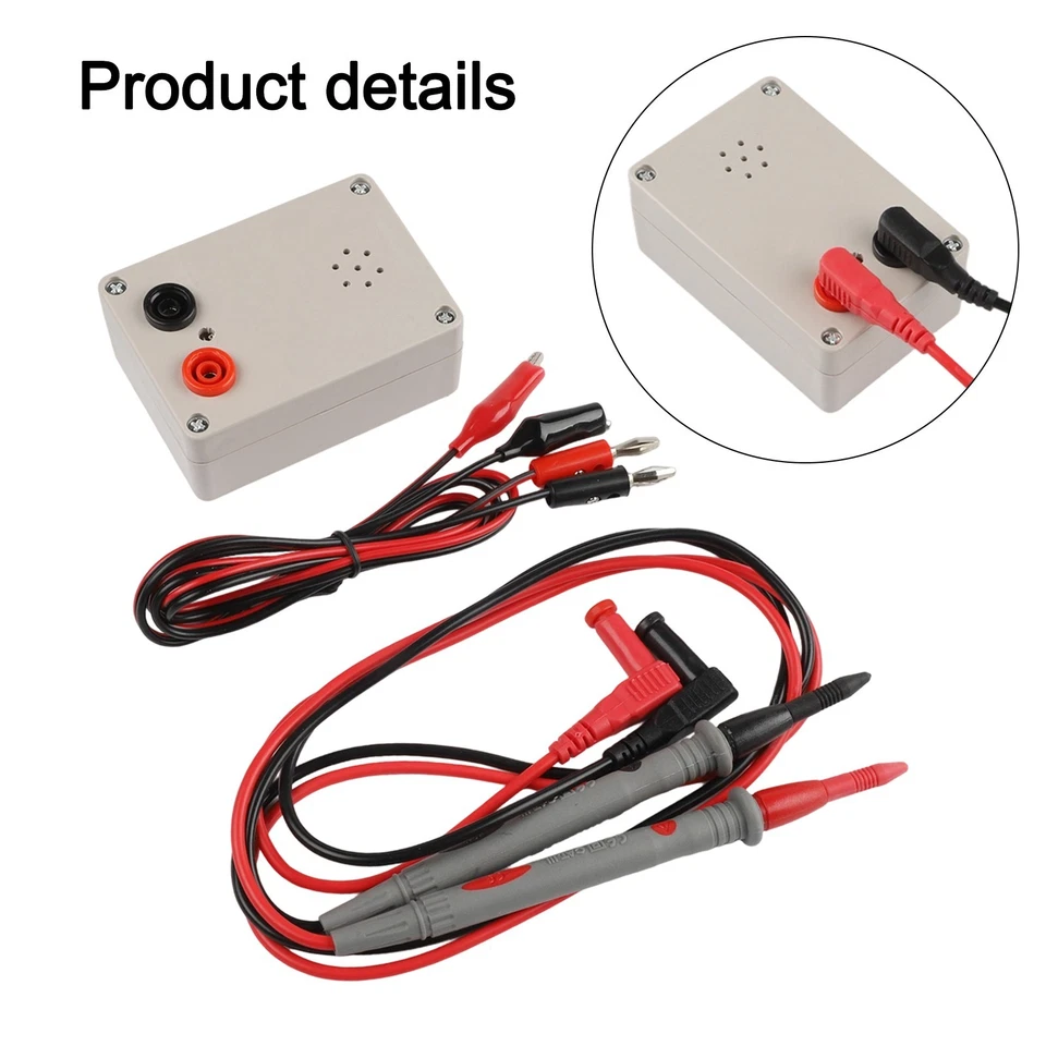 Testeur Buzzer 9V pour Continuité Fil et Câble avec Alertes Visuelles et Sonor - Photo 3/4