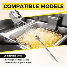 High Limit Switch Safety Thermostat For Gas Fryer IF IF-BL SERIES IF-COUNTER