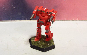 BATTLETECH BLACKJACK MECH [HOUSE KURITA] (RAL PARTHA, METAL, PAINTED)