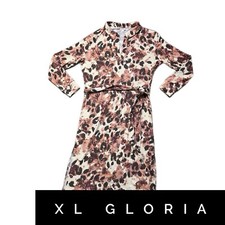 NWT - LuLaRoe - Gloria Sweater Dress - Animal Print - XL