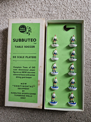 Vintage Complet Subbuteo Lw Ultraléger Ref 743 Arsenal 2ND