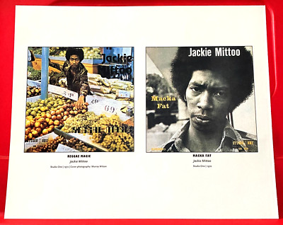 Jackie Mittoo Reggae Magic/Macka Fat Album Cover Art PICTURE / PRINT 10.5''x 8.5''