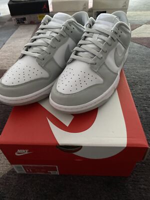 nike dunk low grey fog (11 US/ 45 EU)