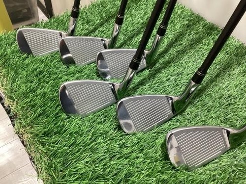 TaylorMade R9 USA Irons #5-9,Pw(6Clubs)/Motore 55/Flex: A/ Iron set - Picture 2 of 5