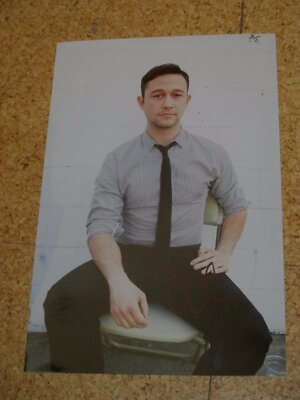 Snowden JOSEPH GORDON-LEVITT Originalautogramm GROSSFOTO! 