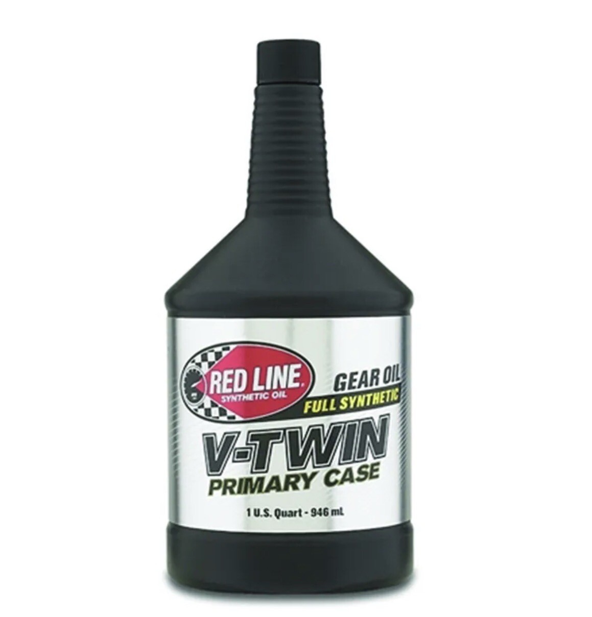 Red Line Synthetic 42904 V-Twin Primary Motorcycle Engine Oil 1 Quart Bottle 