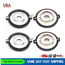 4 Pcs 1.5in Titanium Diaphragm For PRV Audio TW600Ti PRV-RPTW700Ti Driver 8 Ohms