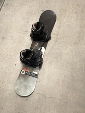 Child’s Burton Snowboard Grey Ombre Design With Red Bottom 54”