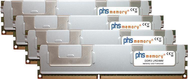 PHS-memory 128GB (4x32GB) Kit RAM Speicher für Supermicro H8SGL DDR3 LRDIMM (SP2