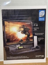 2007 Intel Core 2 Extreme Quad Core Vintage PC Print Ad Gamer Wall Art