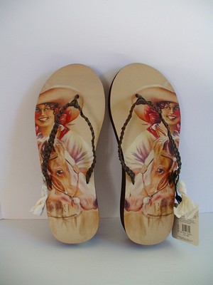 cowgirl flip flops