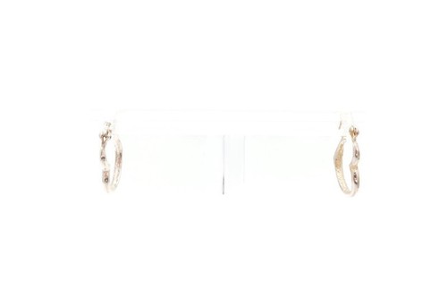 Sterling Silver 925 Heart Hoop Earrings
