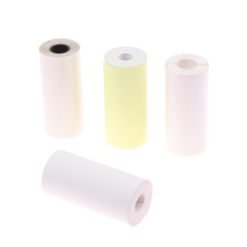 1PC Mini Self-adhesive Printer Paper Transparent Thermal Sticker 5.7 X 2.5cm _si - Photo 6/18