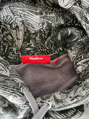 Supreme Liberty Hooded Sweatshirt - Size Medium - Dusty Purple