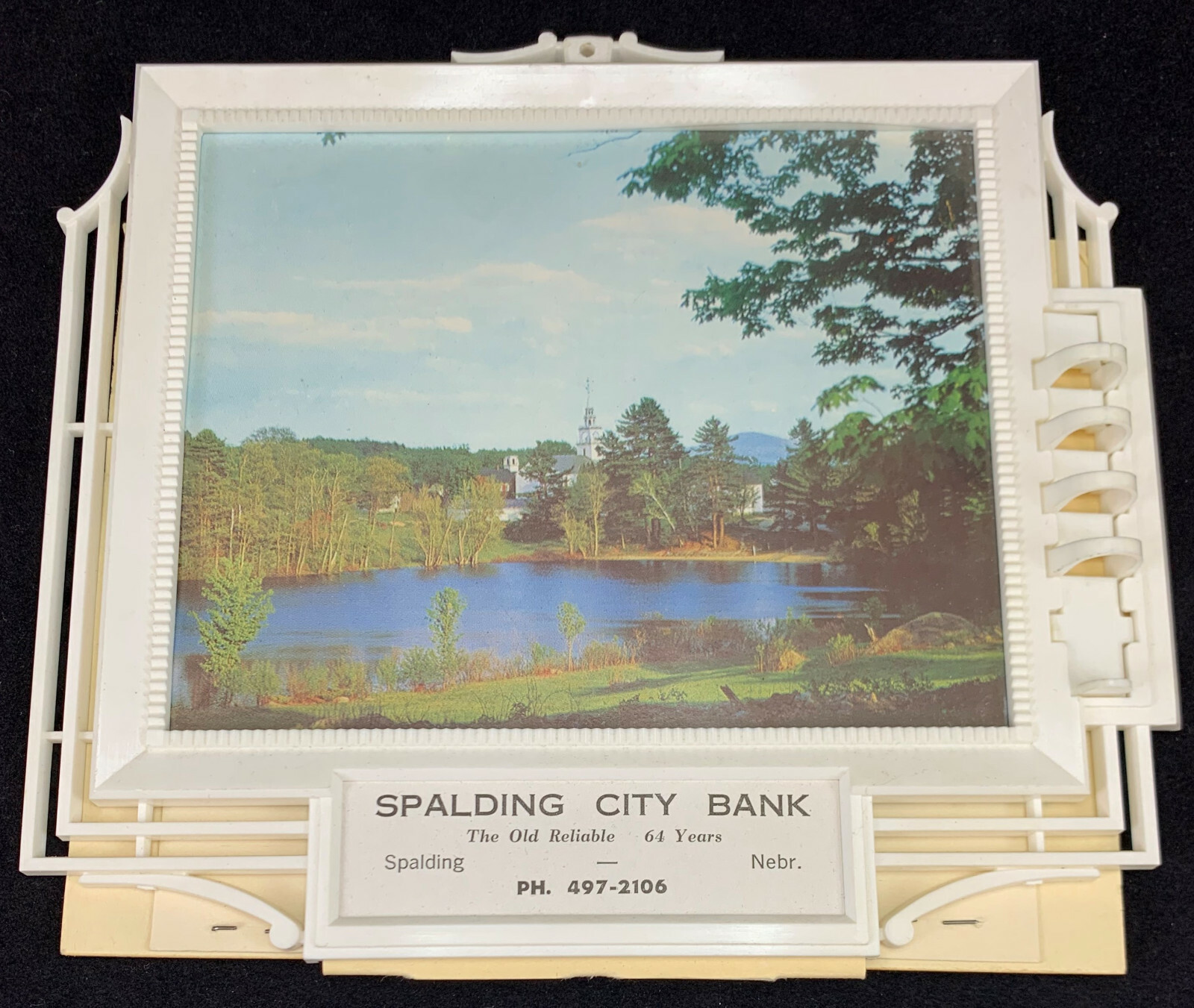 1966 Vintage Spalding City Bank Calendar Spalding Nebraska eBay