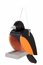 Bird Shaped Polyvinyl Bird Feeder Oriole - Amish Made in USA