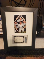 George McQuinn Leaf Cut signed-Matted & Framed