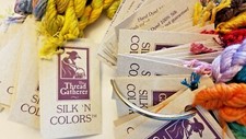 Thread Gatherer Silk 'N Colors 103 - 9912 You Choose Hand-Dyed Silk Floss 7 yd