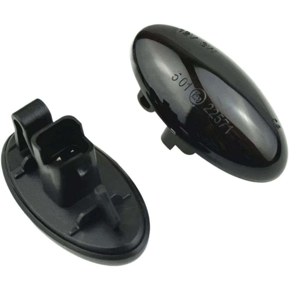 Pair Of LED Side Indicators For Peugeot 307 206 407 107 Citroën C1 C2 C3 - Image 2 of 4