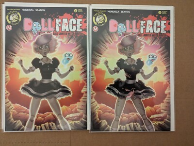 2 DOLLFACE #3 Covers C and D by Bill Mckay VF/NM