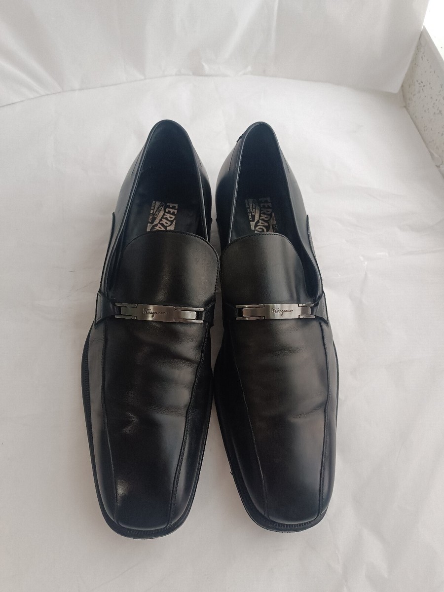 Ferragamo Mens Shoes Size 11D Horsebit Luxury Loafers  display picture 1