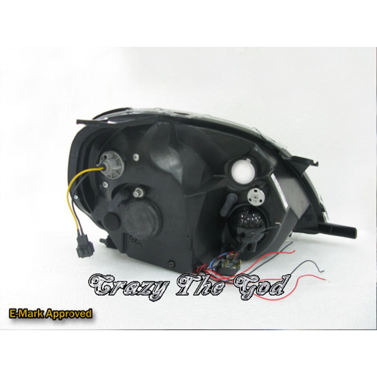 ヘッドライト VITZ Fits TOYOTA Vitz XP10 MK1 99-03 3D/5D Angel-Eye Headlight CH LHD