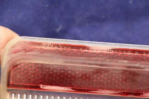 OEM 1971 1972 1973 Plymouth Dodge Wagon Backup Light Lens 3478806 SAE AR 71-RWS - Picture 8 of 8