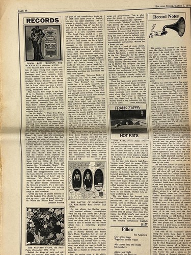 Ken Kesey 1970 Rolling Stone Mag #53 Gene Vincent, Zabrisky Point, Apryl Fool - Picture 14 of 15