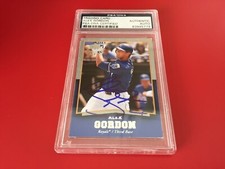 Alex Gordon Royals 2008 UD Timeline Signed Auto Card PSA/DNA ENCAPSULATED
