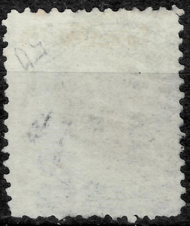 Canada 1868 / 12½ c ☀ Blue SG. 51 ☀ Used cat £65 - Image 2 of 2
