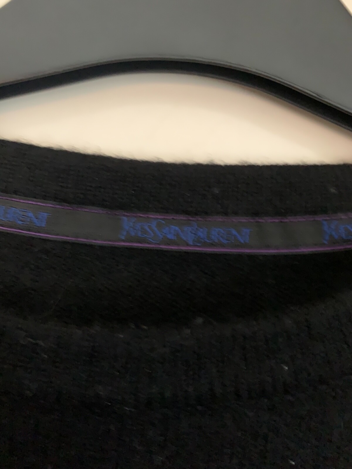 Yves Saint Laurent Designer Maglione di Lana da Donna Vintage Taglia M (10 12)