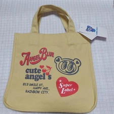 Angel blue tote bag on sale