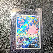 Pokemon TCG Cleffa 202/197 SV03 Obsidian Flames Illustration Rare Holo ENG 30HP