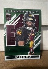 2025 Panini Donruss Elite - Spellbound Jayden Daniels #12 Green