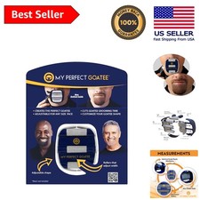 Goatee Shaper Template – Adjustable Beard Tool for Perfect Symmetry Every Time