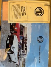 mg cars brochure