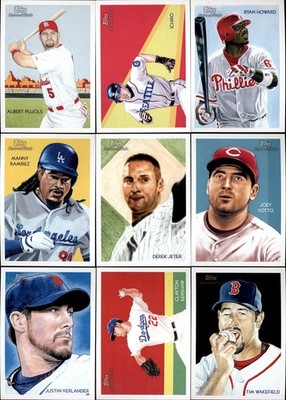 2010 Topps National Chicle Baseball Complete Your Set #1-100 You Pick!