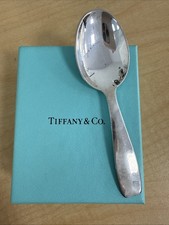 Vintage Tiffany and Co Sterling Silver Cordis Baby Spoon 4 1/4" 25.5 Gram