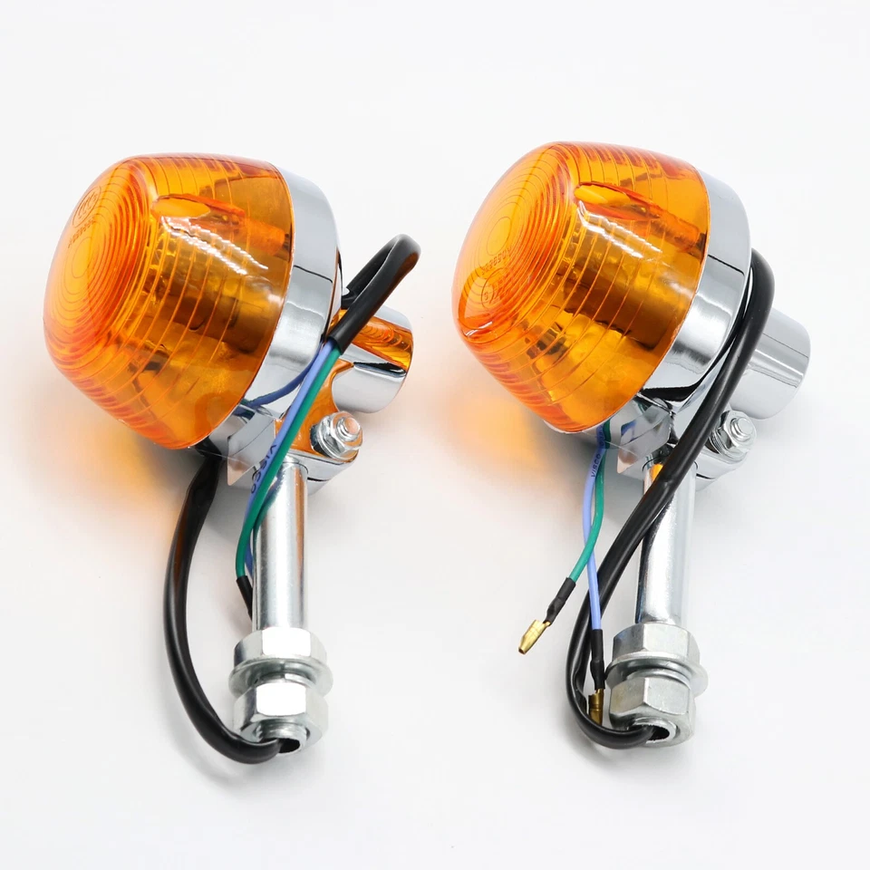 2PCS Rear Turn Signal Lights For Honda CT90 Trail S90 Super ST90 Trailsport — 第 3/4 张图片
