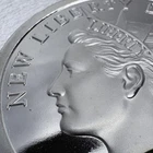 Rare 2013 New Liberty Dollar 1 oz .999 Fine Silver Round [E21]