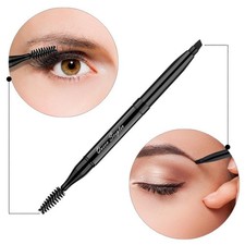 Makeup Brush Eyeshadow Double Sided Eyebrow Retractable lip