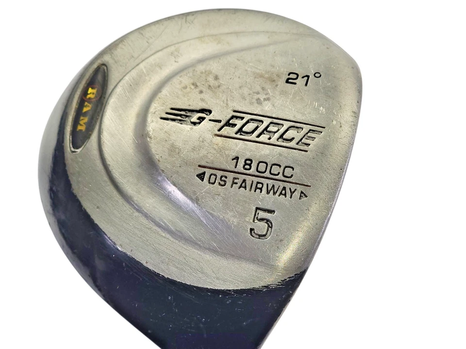 (2) Ram G Force Drivers #3 & #5 Golf Clubs RH Right Handed 210CC 180CC - Image 4 of 4